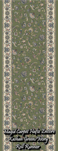 Load image into Gallery viewer, Kashan Green/Ivory