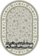 Load image into Gallery viewer, Kashan Silver/Cream