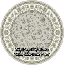 Load image into Gallery viewer, Kashan Silver/Cream