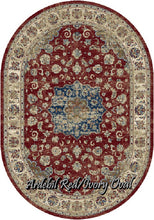 Load image into Gallery viewer, Ardebil Red/ivory