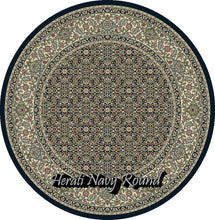 Load image into Gallery viewer, Herati Navy/Ivory