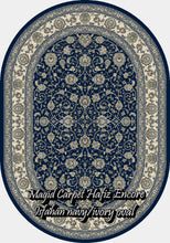 Load image into Gallery viewer, Isfahan Navy/Ivory