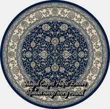 Load image into Gallery viewer, Isfahan Navy/Ivory