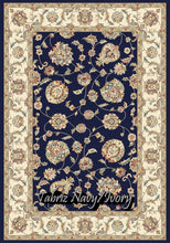 Load image into Gallery viewer, TABRIZ Navy/Ivory