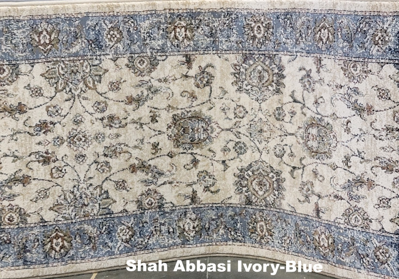 Shah Abbasi Ivory-Blue