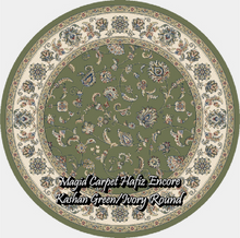 Load image into Gallery viewer, Kashan Green/Ivory

