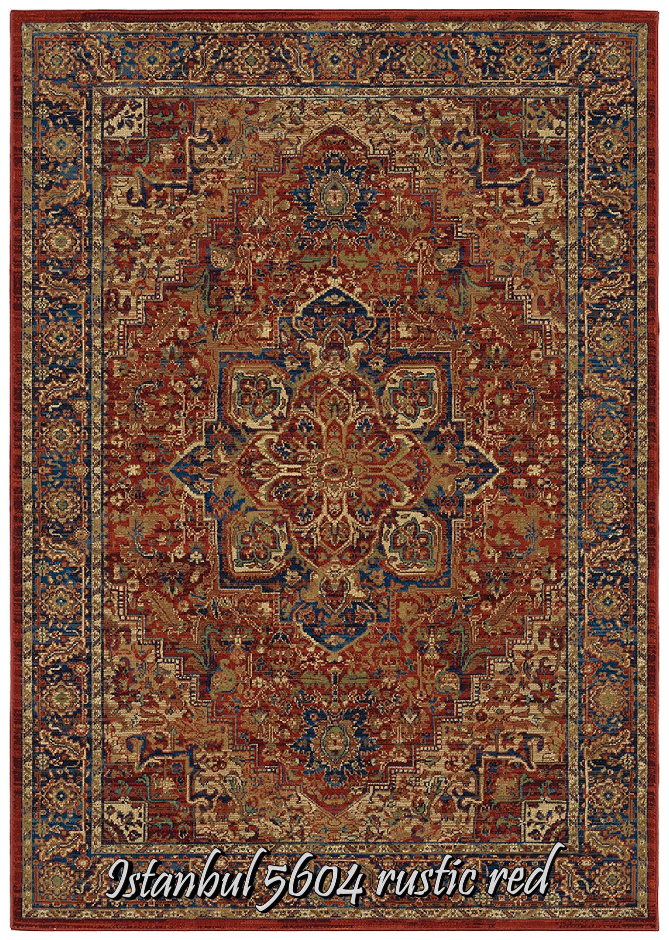 Istanbul 5604 rustic red