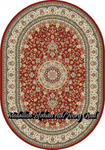 Medallion Isfahan Red/Ivory