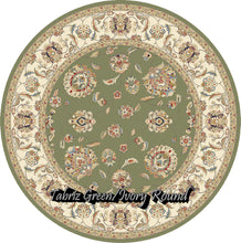 Load image into Gallery viewer, TABRIZ Green/Ivory
